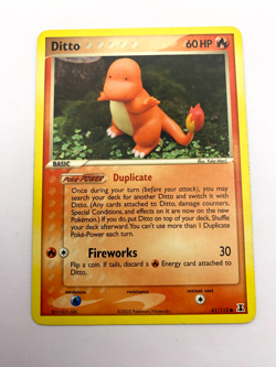 Pokemon Card - Ditto 61/113 EX Delta Species *HP* Common - Image 1