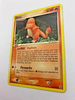Pokemon Card - Ditto 61/113 EX Delta Species *HP* Common - Image 5