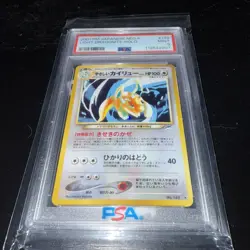 PSA 9 Mint Pokemon Card TCG Light Dragonite Neo 4 Japanese Holo Rare #149 - Image 2