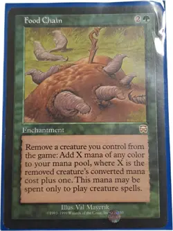 Magic: The Gathering Food Chain Masques MTG Card (E) T2160 HS1 - Image 1
