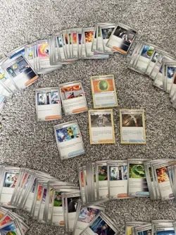 186 Pokemon Trainer cards authentic supporter random lot - TCG - Image 1