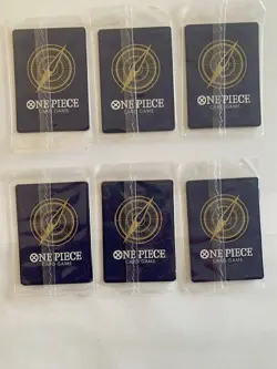 One Piece TCG EXCLUSIVE Asia Mini Tin Vol 2 Set of 6 Promo Foil Cards 5X - Image 2