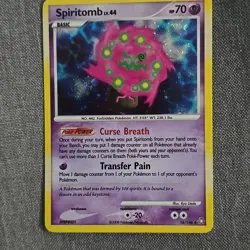 Pokemon Spiritomb TCG Reverse Holo Rare Card Legends Awakened 16/146 - Image 1