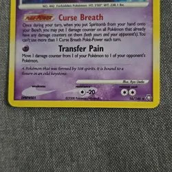 Pokemon Spiritomb TCG Reverse Holo Rare Card Legends Awakened 16/146 - Image 4
