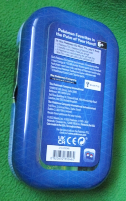 Pokemon Go Trading Card Game TCG Empty Mini Tin Magikarp #129 Art Card & Coin - Image 4