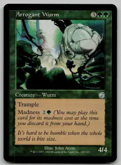 Arrogant Wurm U Torment 120 NM - Image 1