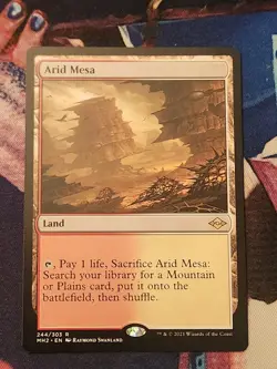 MTG Modern Horizons 2 - Arid Mesa NM Fetch Land - Image 1