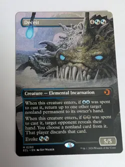 Deceit (Borderless) MTG Lorwyn Eclipsed Regular - Image 1