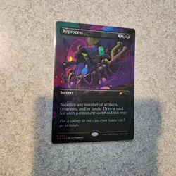 Reprocess - MTG Galaxy FOIL - Secret Lair Alien Auroras SLD - NM - Image 1