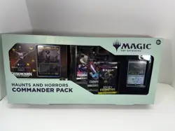 MTG Duskmourn Haunts & Horrors Commander Pack Bundle Miracle Worker New - SEALED - Image 1