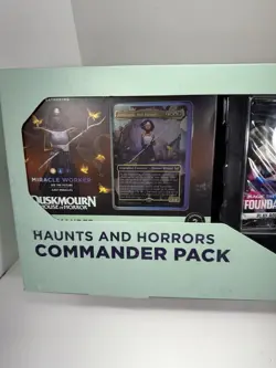 MTG Duskmourn Haunts & Horrors Commander Pack Bundle Miracle Worker New - SEALED - Image 3