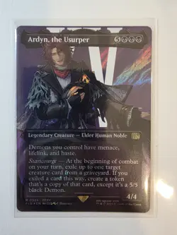 Magic The Gathering Final Fantasy Surge Foil Lot Of 4 Tifa, Vincent, Fang, Ardyn - Image 2