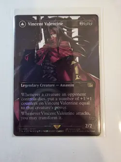 Magic The Gathering Final Fantasy Surge Foil Lot Of 4 Tifa, Vincent, Fang, Ardyn - Image 4