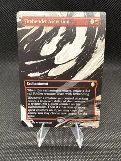 Firebender Ascension Borderless | 0312 | MTG | Avatar: The Last Airbender | Reg - Image 1