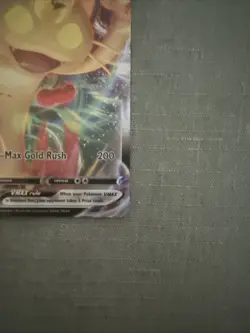 Pokemon Card Meowth VMAX SWSH005 Black Star Promo - Image 2