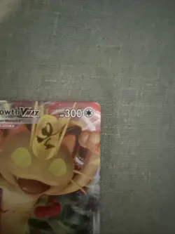 Pokemon Card Meowth VMAX SWSH005 Black Star Promo - Image 3