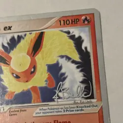 Flareon EX 108/113 Delta Species 2006 World Championships Pokemon Card READ DSC - Image 5
