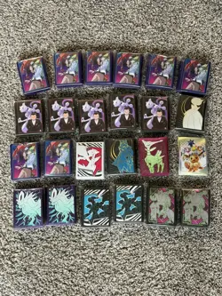 Pokemon TCG Various Sets ETB/Box Deck Sleeves Sealed (Lot Of 24) - Image 1
