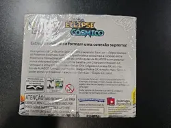 Pokemon Sun & Moon Portuguese Cosmic Eclipse Booster Box Factory Sealed - Image 3