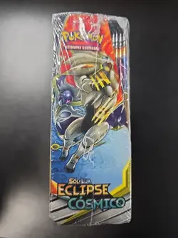 Pokemon Sun & Moon Portuguese Cosmic Eclipse Booster Box Factory Sealed - Image 4