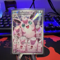 Pokemon TCG Wigglytuff Phantasmal Flames. Illustration Rare. 105/094. - Image 1