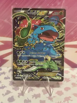 Venusaur EX XY123 Generations Black Star Promo Standard Size Pokemon TCG - Image 1
