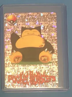 Vintage 1999 Pokemon Pocket Monsters Vending Snorlax #1171 Prism - Image 1
