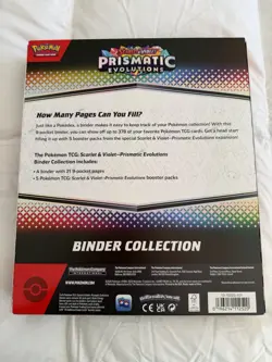 Pokemon Prismatic Evolutions - Binder Collection - Image 2