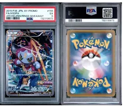 2015 Japanese Pokemon - Full Art Hoopa - Archdjinni Rings Movie Promo #155 PSA 5 - Image 3
