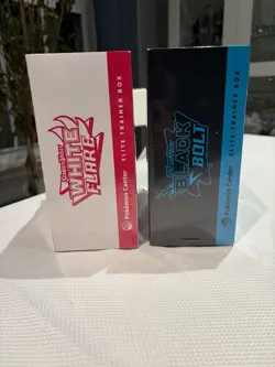Pokemon Center Black Bolt and White Flare ETB Set Factory Sealed New - Image 5