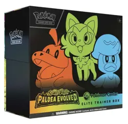 Pokemon Center Paldea Evolved Elite Trainer Box - New, Sealed - Image 1