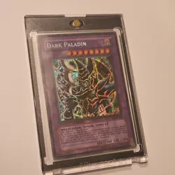 Konami Dark Paladin DMG-001 Secret Rare Holo Fusion Yu-Gi-Oh! TCG - Image 1