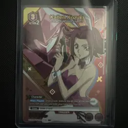 Kallen Kozuki CGH-1-004 SR Holo Card Union Arena Code Geass - Image 3