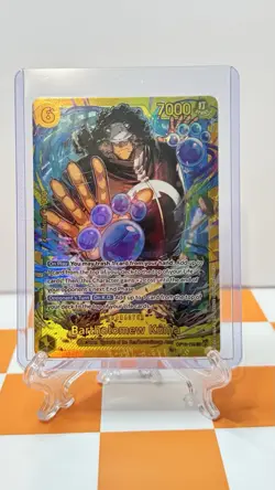 One Piece CCG - Bartholomew Kuma SEC OP12-119 Legacy of the Master - English - Image 1