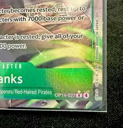 One Piece CCG Shanks (Alternate Art) - The Azure Sea's Seven (OP14) - Image 2