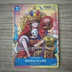 Monkey.D.Luffy (2nd Anniversary Stamped Promo) P-043 - One Piece TCG English NM - Image 1