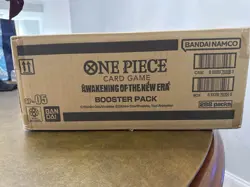 One Piece TCG Awakening of the New Era OP-05 Booster Box CASE Sealed English 810059783546 - Image 1
