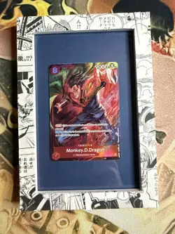 One Piece TCG Monkey D. Dragon Special Alternative Art Rare Card OP07-015 - Image 1