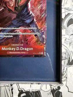 One Piece TCG Monkey D. Dragon Special Alternative Art Rare Card OP07-015 - Image 5
