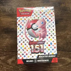 Pokemon Trading Card Scarlet Violet 151 Booster Bundle New Sealed - Image 1