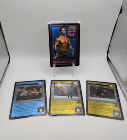 WWE Raw Deal CCG: Chris Benoit Foil Trading Card Lot - Image 1