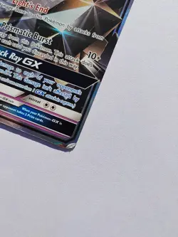 Pokemon Necrozma GX TCG Sun & Moon Promo Card SM58 Black Star Promo Holo - Image 3