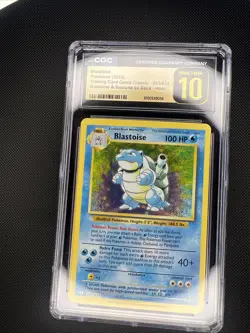 Pokemon TCG Blastoise Holo Card Classic Collection CGC 10 Pristine 003/034 - Image 1