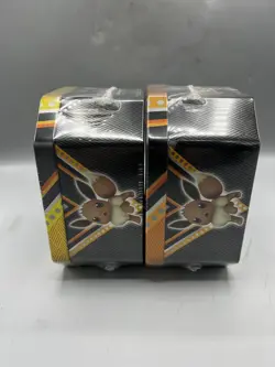 Lot Of 2 Pokemon Card Game (TCG): Eevee V Powers Tin & Pikachu V Powers Tin NEW 820650807794 - Image 2