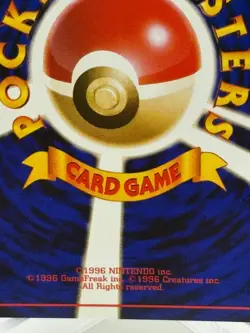 1996 Nintendo Japanese Pokemon Common Rarity Card 10 Caterpie *MINT* - Image 3