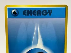 1996 Nintendo Japanese Pokemon Water Energy Base Set Card 1st Edition Near Mint - Image 3