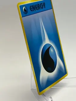 1996 Nintendo Japanese Pokemon Water Energy Base Set Card 1st Edition Near Mint - Image 4