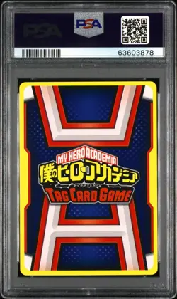 [PSA10] HA-03-001 Izuku Midoriya PUR My Hero Academia Tag Card Game - Image 2