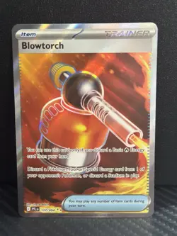 Pokemon TCG Blowtorch Trainer Card Phantasmal Flames 117/094 - Image 1