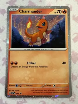 Charmander - (Cosmos Holo) Holo Promo SV: Scarlet & Violet Promo Cards 047 NM - Image 1